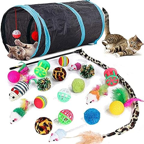 21 Pcs Interactive Cat Toy Set Cover