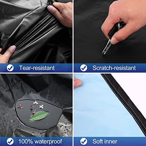 Suv Car Cover Waterproof Car Cover All Weather Snowproof Uv Protection Windproof Outdoor Full Car Cover Scratch Resistant With Reflective Strips(Suv) #TOP4