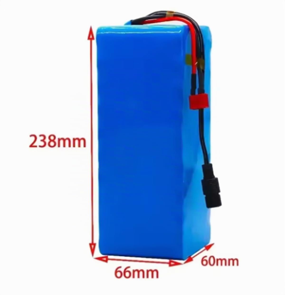 48V 20Ah Elektro Fahrrad Akku 200-1000W Motor Lithium Batterie mit Ladegerät 50A BMS Schutz PVC Battery für Elektro-Roller Scooter