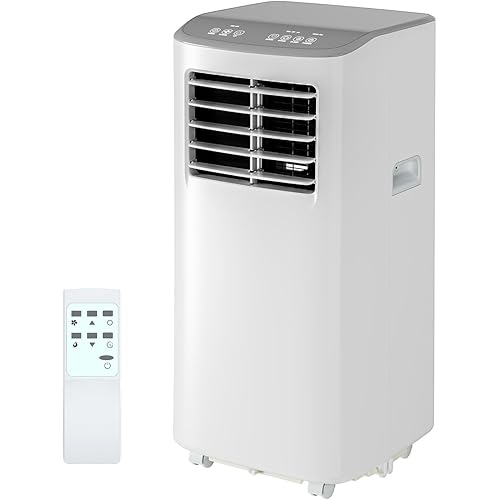 8000 BTU Portable Air Conditioner for Room up to 350 Sq.Ft, 3 in-1 Portable AC Unit with Dehumidifier & Fan for Large Room & Bedroom, Includes Window Vent Kit
