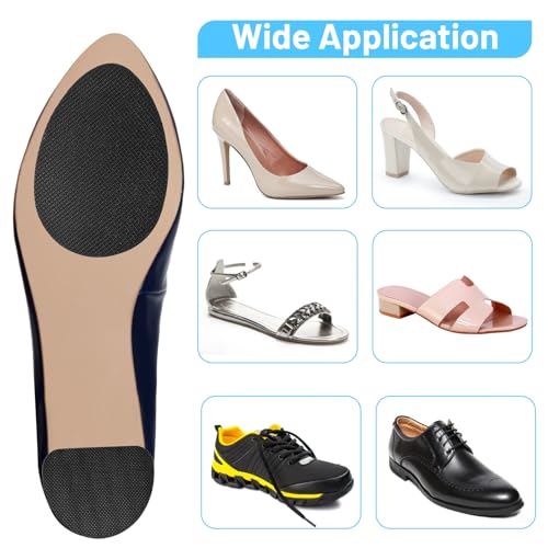Protectores antideslizantes para suelas de zapatos TIESOME 12 piezas miniatura 6