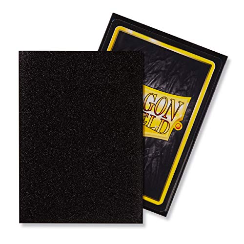 Arcane Tinmen ART11024 Dragon Shield Standard Size Sleeves – Matte Jet 100Ct - Card Sleeves Are Smooth & Tough - Compatible With Pokemon, Yugioh, & Magic The Gathering Card Sleeves – Mtg thumb #1