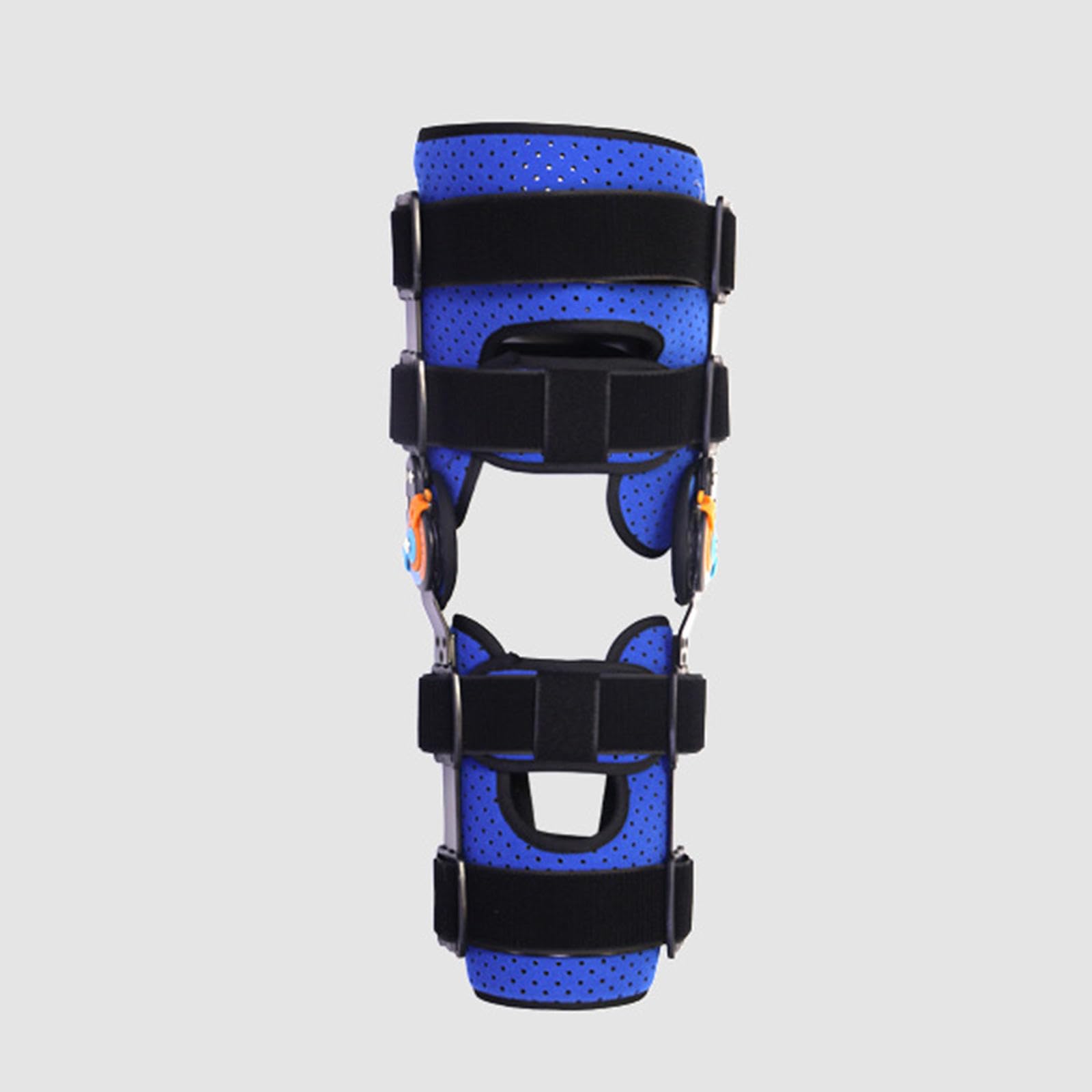 PopieL Rodillera con Bisagras Rom, Rodillera Ajustable Para Hombres y Mujeres, Rodillera Posoperatoria Para Recuperación Después de Cirugía, Desgarro de Menisco, Artritis, Distensión de Ligamento