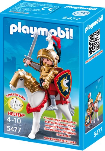 Preisvergleich Produktbild Playmobil 5477 - Goldener Ritter Christopher