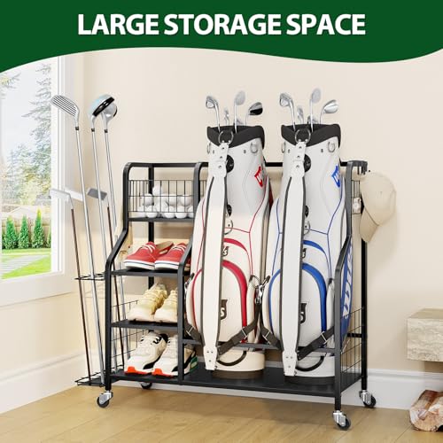 Image of APEXCHASER Golf Bag Storage Organizer