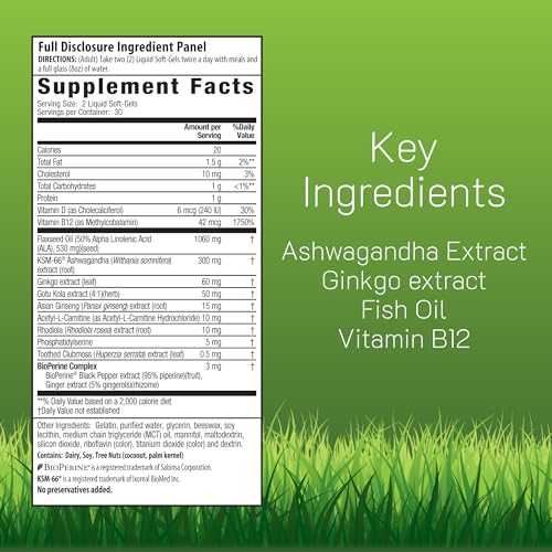 Irwin Naturals Mental Clarity Softgels