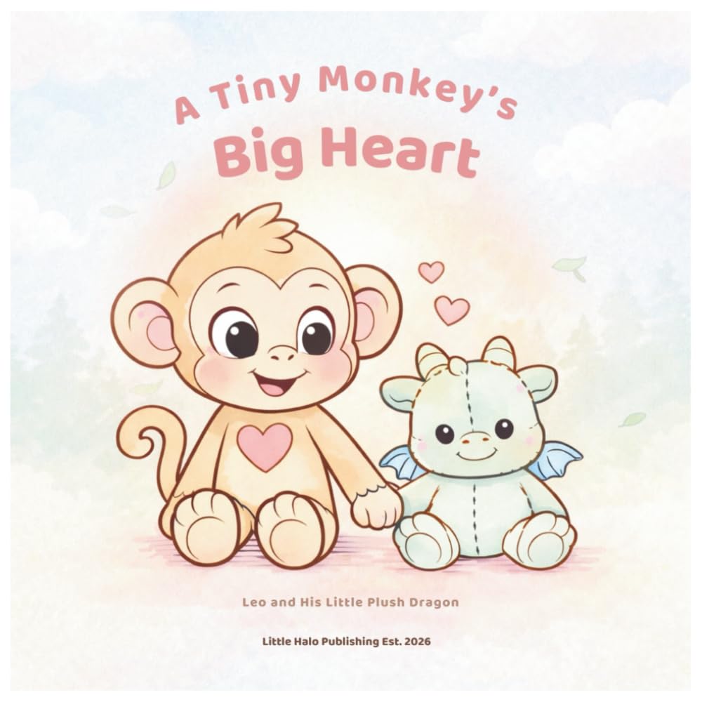A Tiny Monkey’s Big Heart: Leo and His Little Plush Dragon