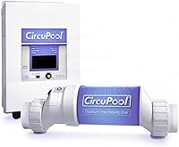 Vista 1 de CircuPool® Clorador de agua salada Universal25 - Sistema completo con celda de titanio máxima de 25 K galones