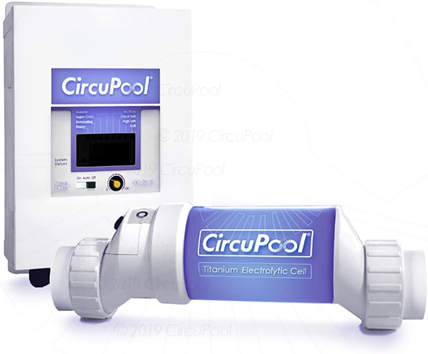 Universal25 Saltwater Chlorinator - Complete System with 25k-Gallon Max Titanium Cell & 4 Year Warranty