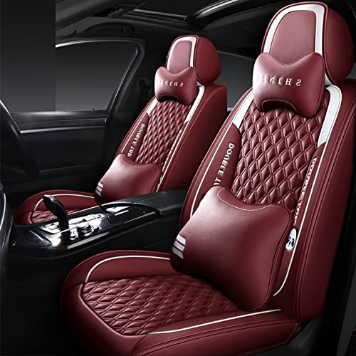 ilbcavne Fundas Asientos Coche Polipiel para Ford Focus 2 Mk2 Focus Focus 3 Mondeo Mk4 Kuga Fusion Ranger Focus Mk3 Fiesta Mk7 Accesorios...