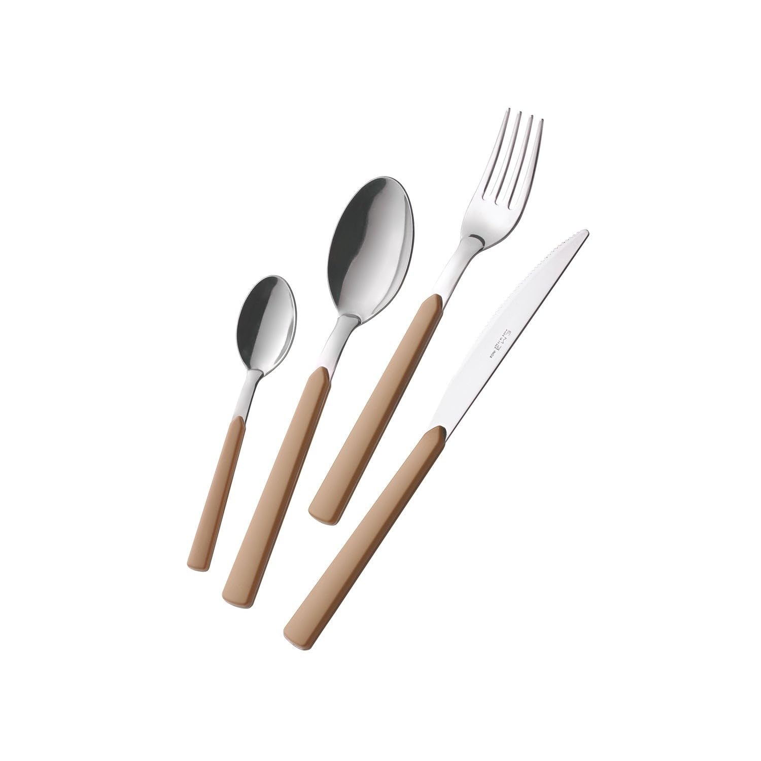 Couverts en acier inoxydable pour table joyeuse et accueillante en famille