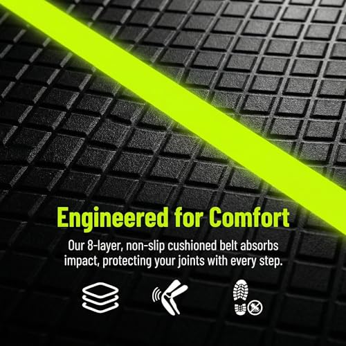 Image of Walking Pad, 3.5HP Foldable Treadmill with Handrails & Fixed 4% Incline, 6 Shock Absorbers for Joint Protection, 330 lbs Capacity