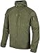 Helikon-Tex Uomo Alpha Hoodie Giacca Grid Fleece Verde Oliva Taglia XL