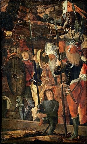 Affiche Impression d'art Tableau Groupe de juifs et de soldats orientaux Carpaccio 60x90