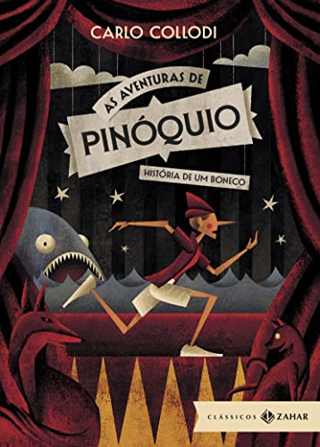 As aventuras de Pinóquio: edição bolso de luxo: História de um boneco