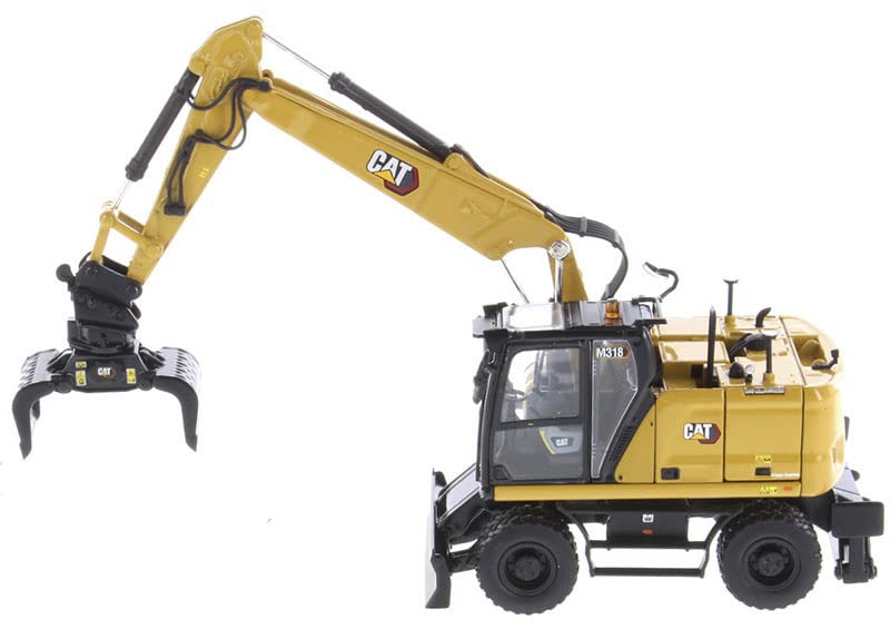 Amazon.com: FloZ for Caterpillar M318 Wheeled Excavator 1:50 Truck 