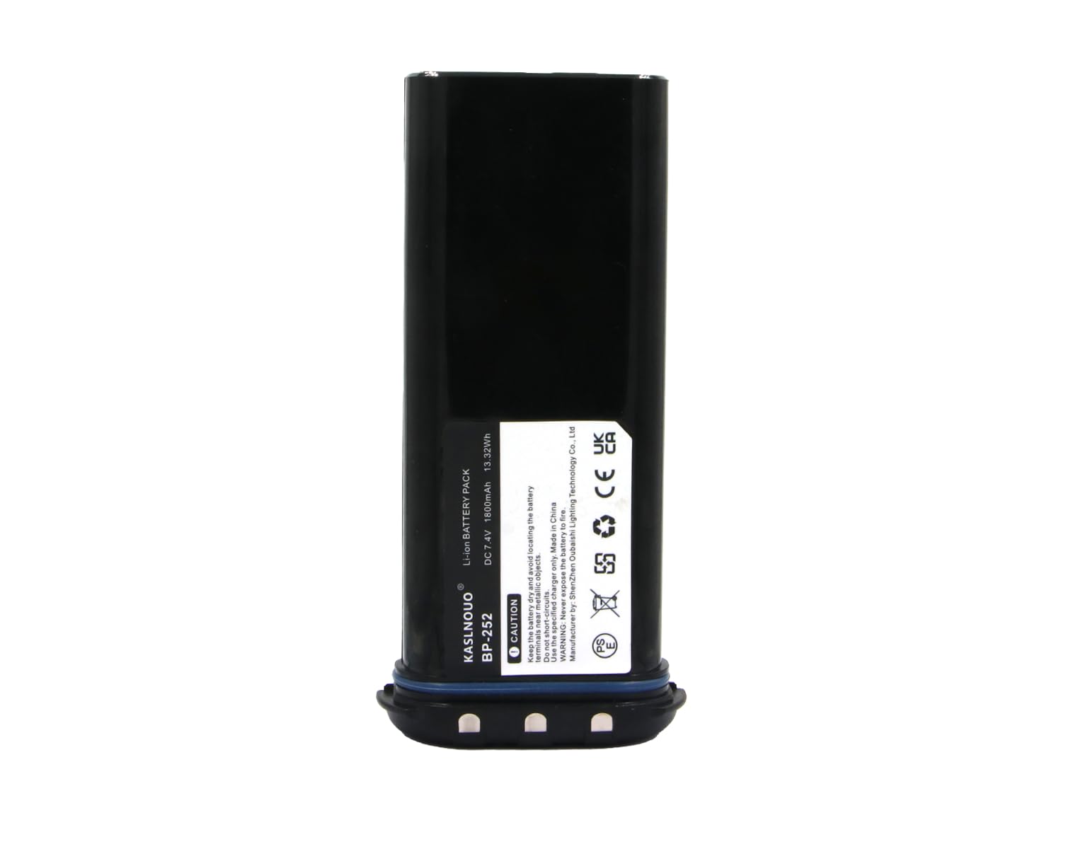 KASLNOUO BP252 Battery Replacement for Icom IC-M2A IC-M32 IC-M34 IC-M35 IC-M36 BP-241 BP-252 7.4V/1800mAh