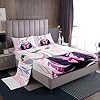 Erosebridal Kawaii Japanese Girl Sheets Cartoon Anime Bedding Set Full for Kids Boys Girls 3D Japanese Style Bed Sheets Set Sailor Suit Uniform Girl Design Fitted Sheet + Top Sheet + 2 Pillowcases - Image 2