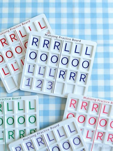 Tablero de práctica Mahjong portátil de 24 ranuras miniatura 2