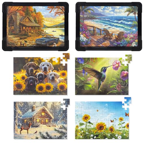 6 PCS 48 Large Piece Puzzles for Seniors, Adults with Dementiam Activities for Seniors, Alzheimer's...