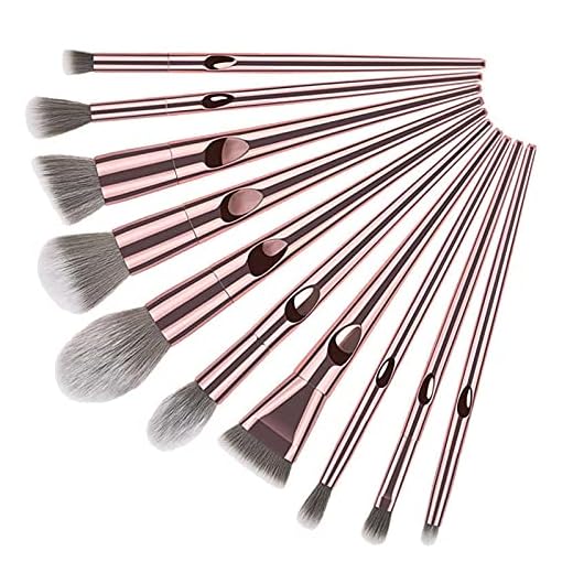 Sminkborstar set sminkborste pulver sminkborste set sminkverktyg sminktillbehör foundation blandning rouge makeup pulver ögonskugga