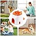 Portable Dog Fetch, Interactive Play Toy, 9.84x7.95x7.32 Inches Automatic Ball Thrower with Treat Dispenser, Sturdy Pet Training Tool, Canine Activity Game with Easy Use, Home Supplies for Dogs