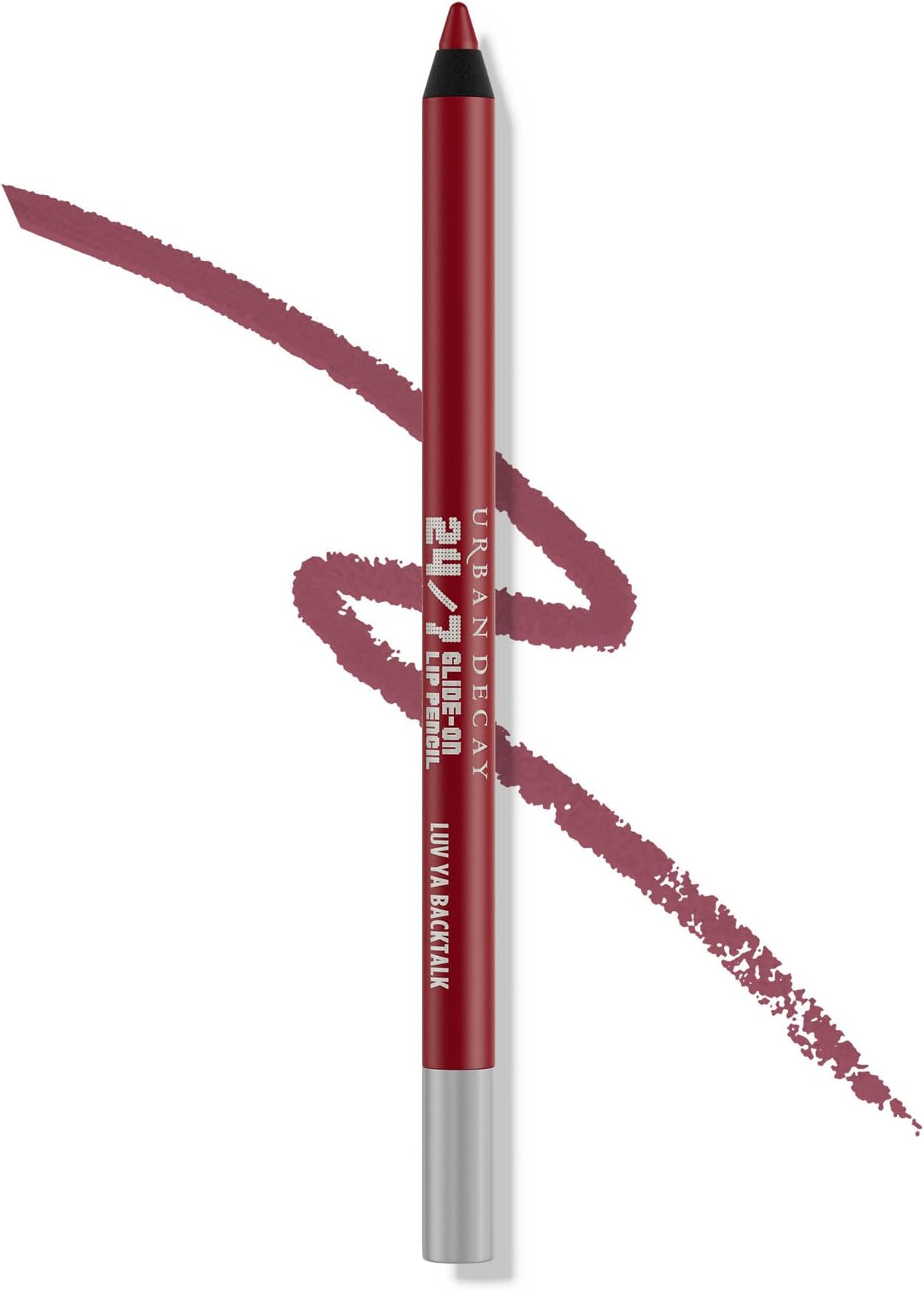 Urban Decay 24/7 Glide-On Waterproof Lip Pencil, Smudge-Proof, Longwearing Lip Liner, Smooth & Creamy Colors, Moisturizing Formula with Vitamin E, Prevents Lip Color from Feathering - 0.04 oz