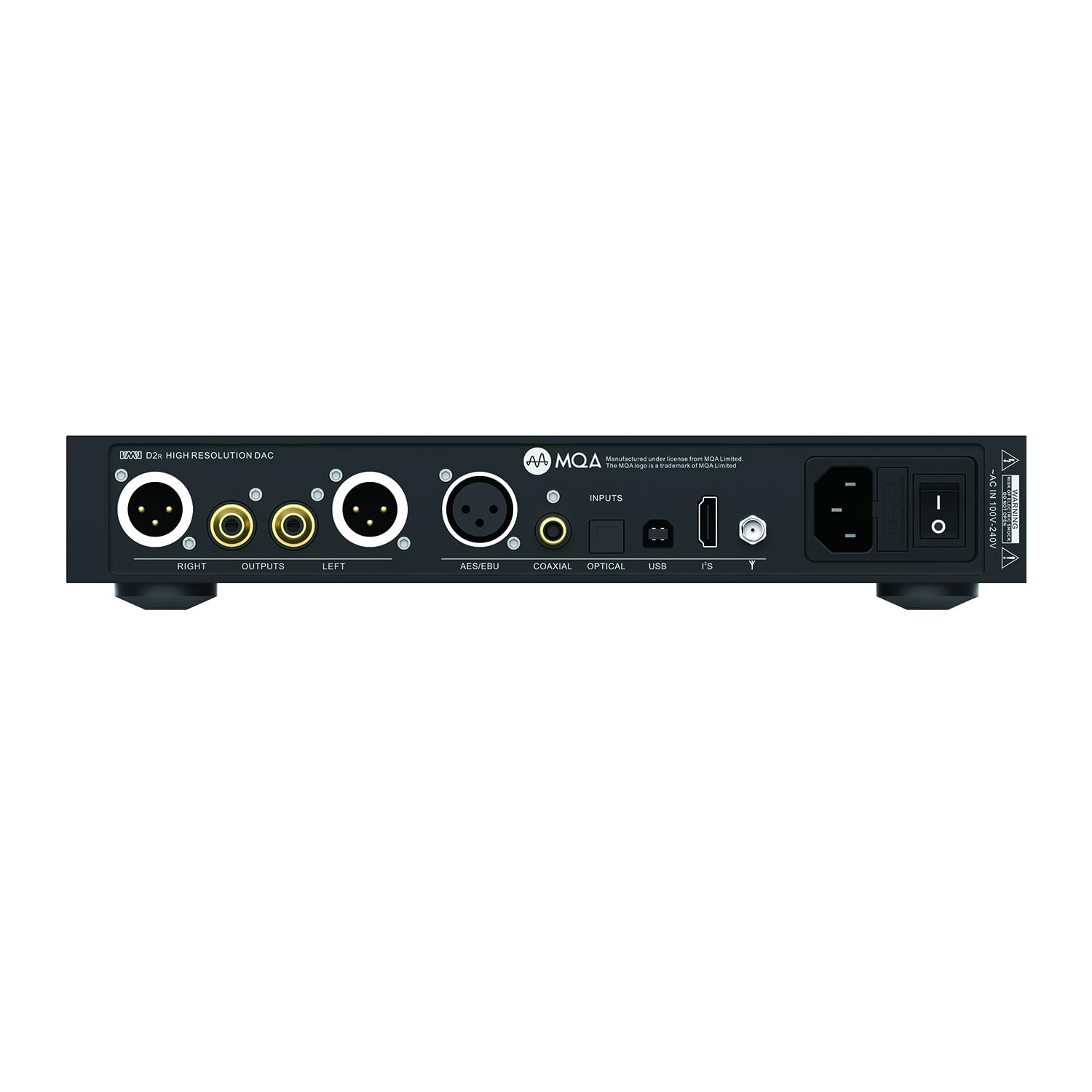 S.M.S.L VMV D2R Audio DAC MQA MQA-CD BD34301EKV Decoder Unterstützt bis zu DSD512 PCM USB/Optisch/Koaxial/Bluetooth 32Bit/768kHz ROHM BD34301 DAC, XMOS XU316 USB DAC mit Fernsteuerung