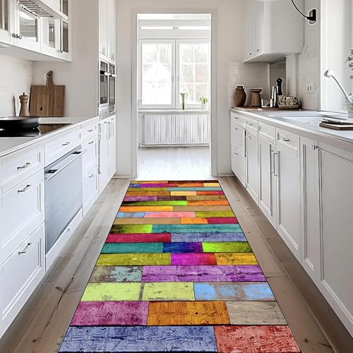 Tapete de cocina antifatiga de 60 x 280 cm con base de goma lavable 5