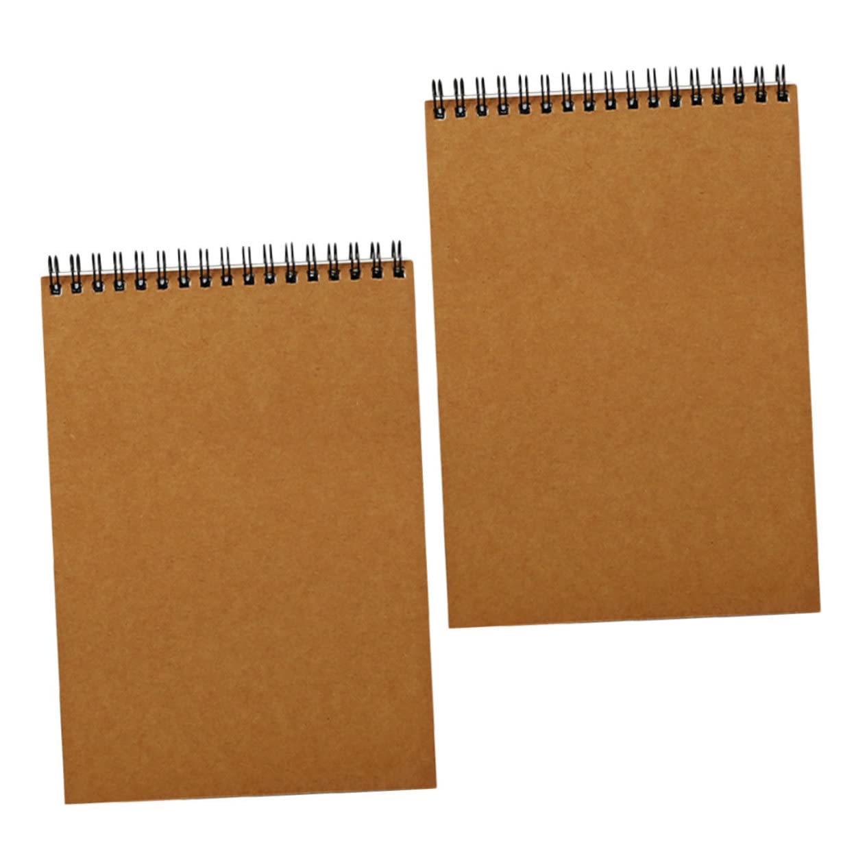 Cuaderno de Bocetos A4 Marrón 2 Piezas para Dibujo a Mano