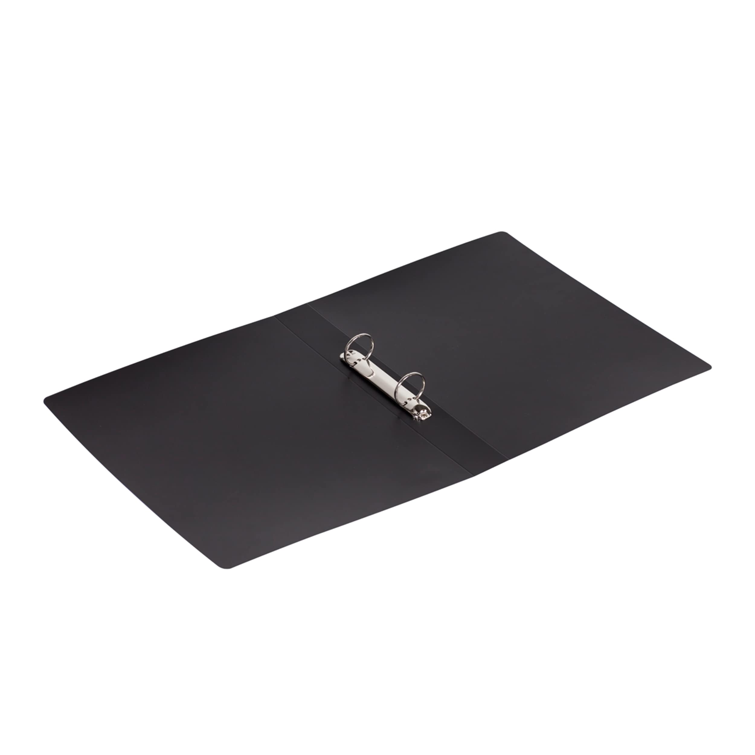 Oxford Lot de 10 classeurs à anneaux A4, largeur du dos 4 cm, 2 anneaux, noir