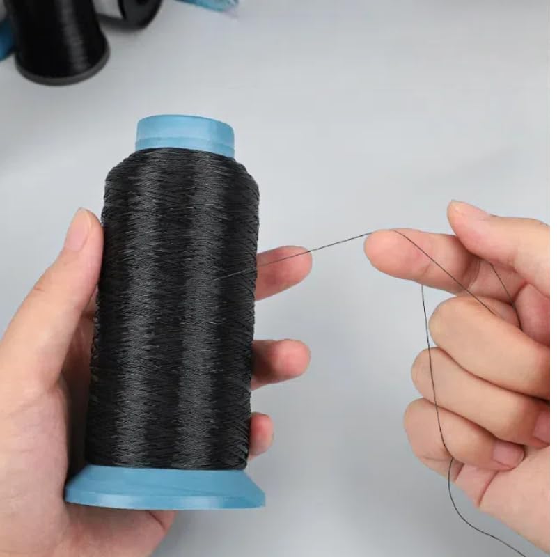 4000 Meters Nylon Thread 0.2MM Wide Black Nylon Sewing Thread for Upholstery, 0.2MM*4000M - Image 4
