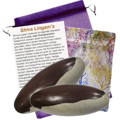 Naturheilmittel Heilsteine Methusalem GmbH Neu-Ulm 2 x Shiva Lingams Partner-Energie Paar je 4-5 cm Himalaya Narmada Fluss. Für Liebe, Treue, Partnerschaft. Täschchen Blume des Lebens. 81282 Naturheilmittel Heilsteine Methusalem GmbH Neu-Ulm 2 x Shiva Lingams Partner-Energie Paar je 4-5 cm Himalaya Narmada Fluss. Für Liebe, Treue, Partnerschaft. Täschchen Blume des Lebens. 81282