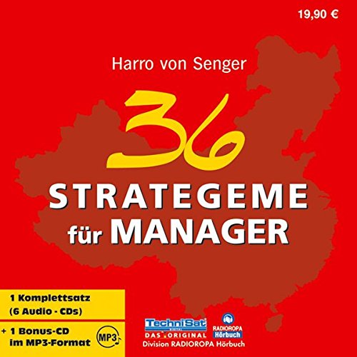 Preisvergleich Produktbild 36 Strategeme für Manager. 6 CDs + MP3-CD