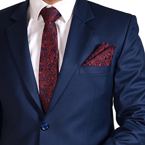 Image of VIBHAVARI Men's Tie and Pocket Square