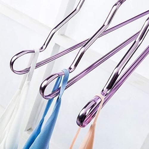 10 Pcs Clothes Hangers Aluminum Alloy Hangers Home Anti-Slip Drying Rack Coat Hanger
