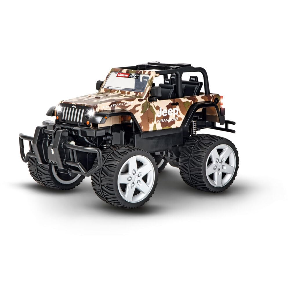 Carrera RC 370162122 2,4 GHz Jeep[R] Wrangler Rubicon, kamuflaż