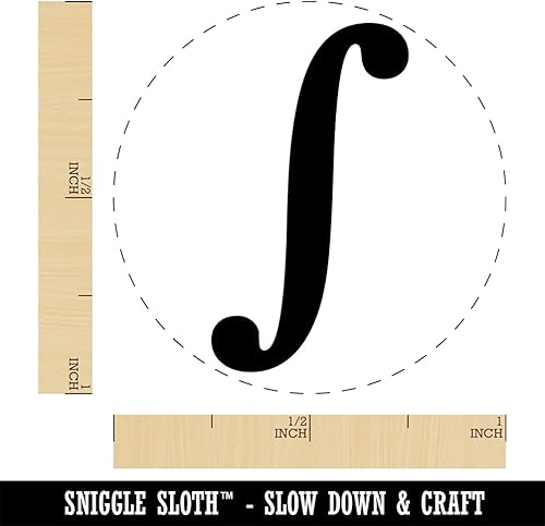 Miniatura 2 de Sello de tinta integral con símbolo matemático autoentintado para sellar planificadores de manualidades, 1 pulgada de tamaño mediano, tinta fucsia