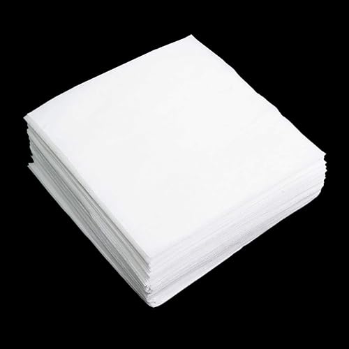 Miniatura 4 de Xiaoyztan 150 toallitas para salas limpias sin pelusa (6 x 6 pulgadas) de mezcla de poliéster no tejido limpio sin polvo, paño de limpieza para