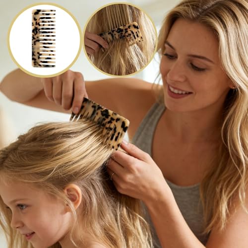 Set de 2 peines grandes para desenredar cabello miniatura 4