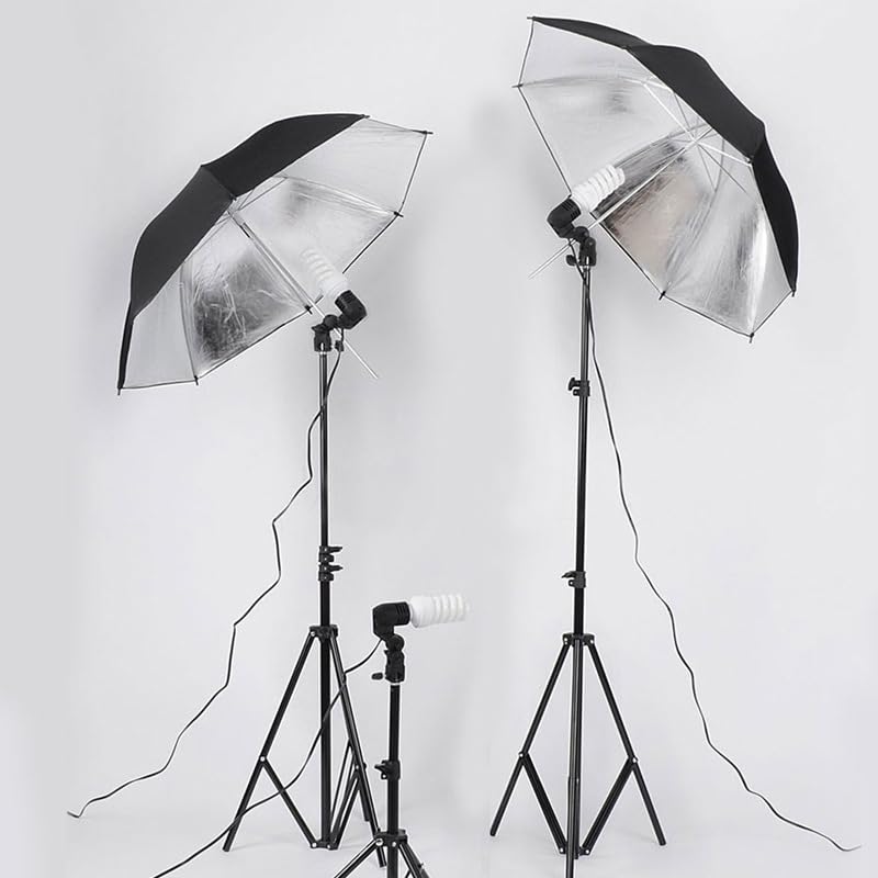 Portalampada per Foto E27 con Temperatura per Fotografia in Studio e Presa Singola per Lampadina per Foto (Spina europea)