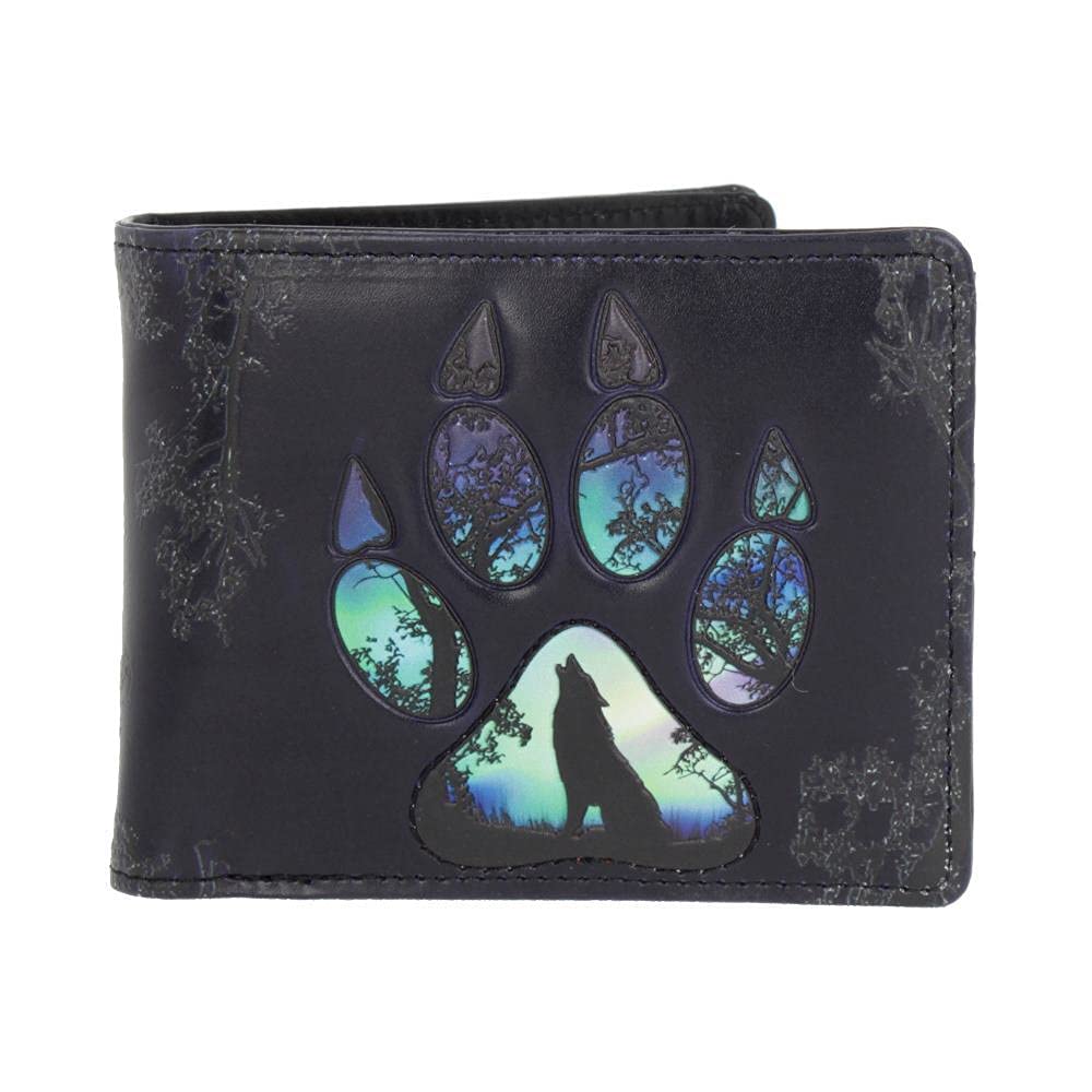 Footprints Wallet 10cm Black