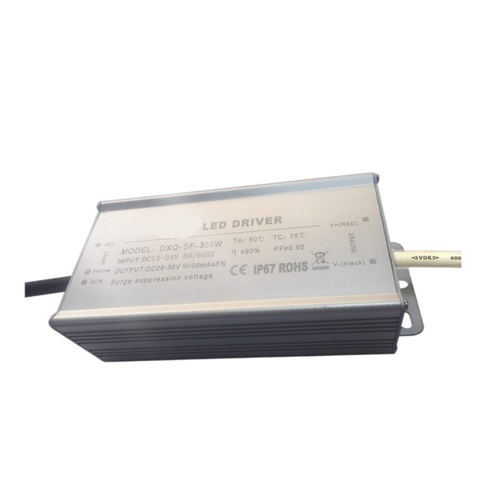 Driver LED boost 300W étanche, l'excellence pour spot et lampe industrielle