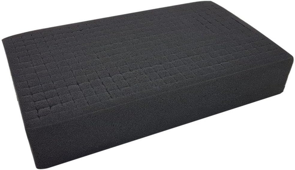 – Pre-cut Pick and Pluck Cubed Foam Case Insert L380 x W220 x H70mm, to fit EN-AC-FG-C203 Flight Case