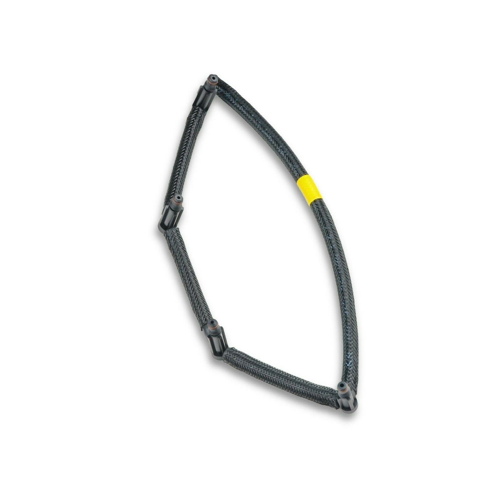 Tubo di Ritorno dell'Iniettore (Carburante a Prova di Perdite) 1.6 HDi 90 & 109/110 CH Compatibile per Berlingo, C2, C3 I, C3 Picasso, C4 I, C4, C5 II-III, Xsara, Jumpy