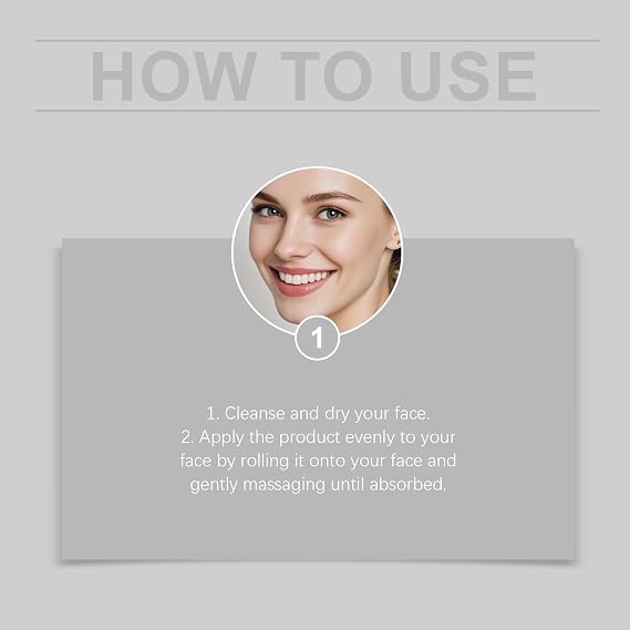 Dark Spot Face Serum & Corrector with Niacinamide Roller,Dark Spot Corrector Ampoule,Wrinkle & Skin Tightening Cream, Gentle Lightweight Hydrating Brightening Facial Serum for Women, 15ml