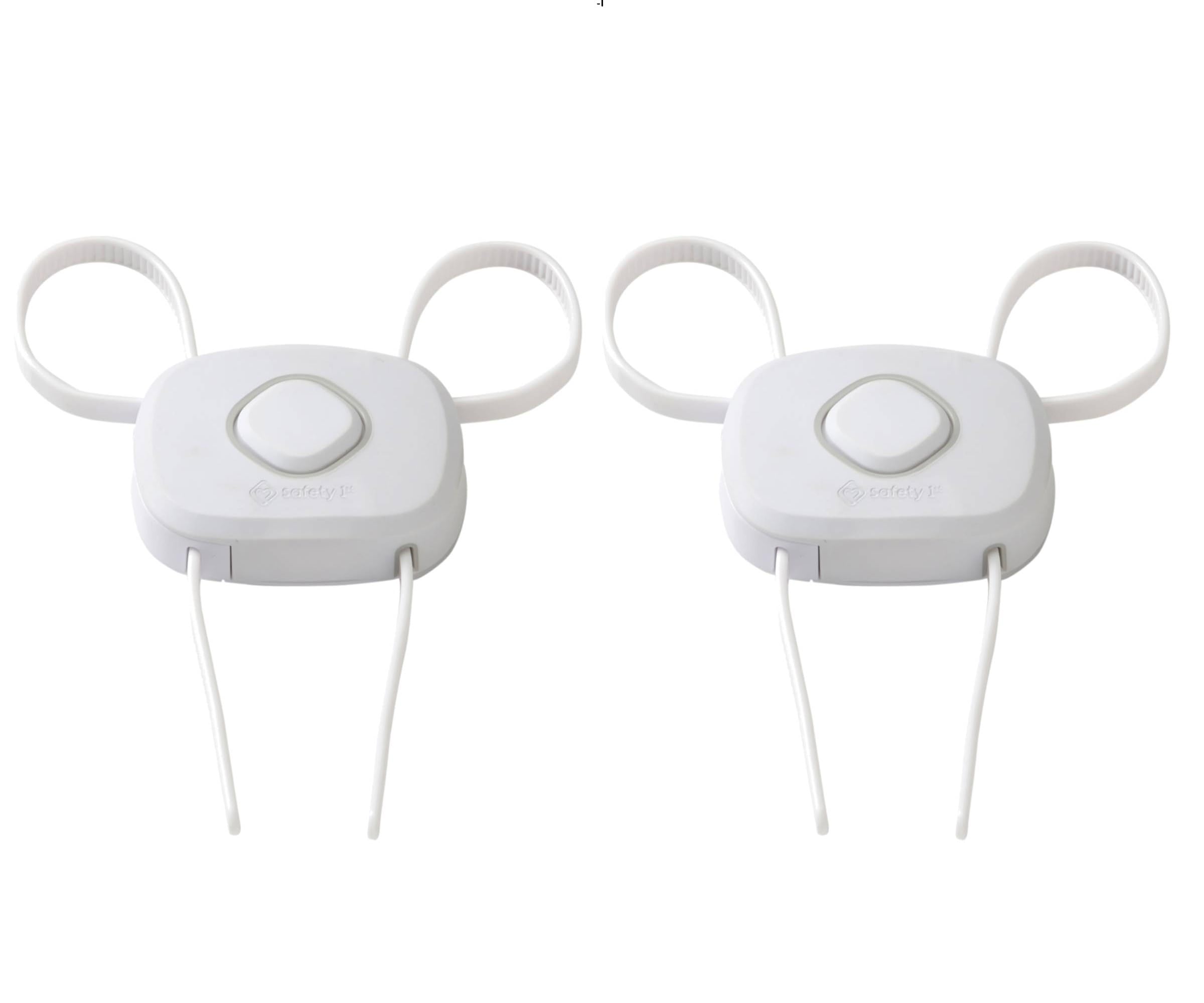 OutSmart Flex Lock, White, 2 Pack