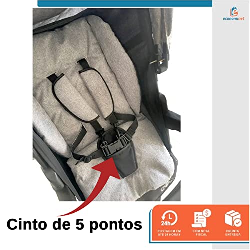 Carrinho Triciclo Urban Cinza Baby Style