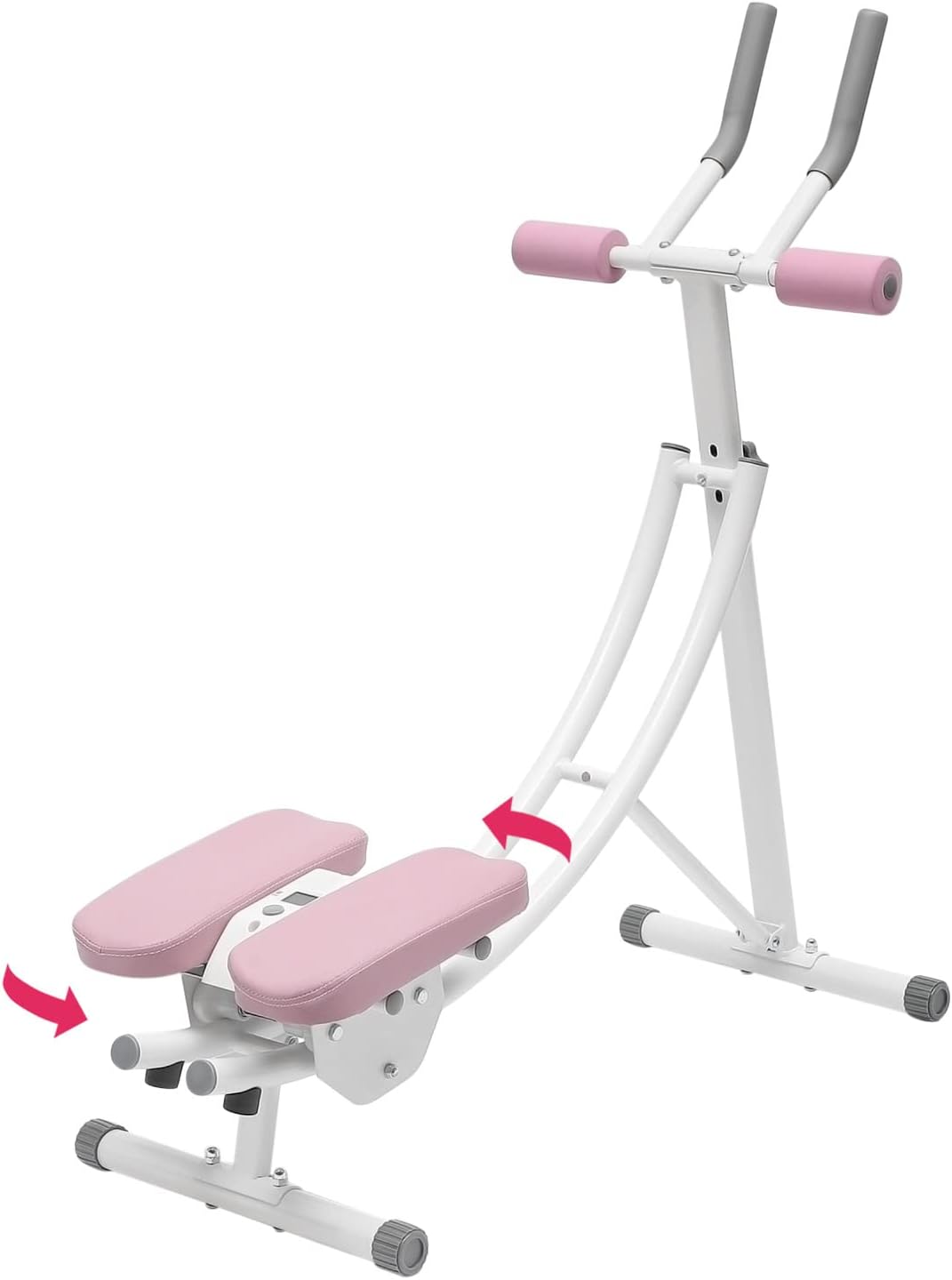 Abs Workout Equipment for Home Gym, Foldable Abdominal Whole Body Workout Machine, Whole Body Workout Waist Trainer for Women&Men, Core Abs Exercise Machine