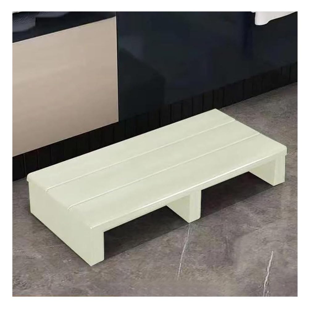 Ghygetrich Step Stool, Foot Stool Footstool Step Stool for Adults Outdoor Step Wooden Step Stool Door Step F 60x30x11cm